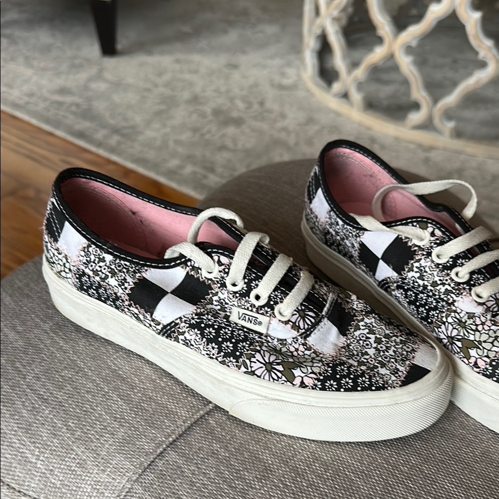 Floral Patchwork Vans - image 4